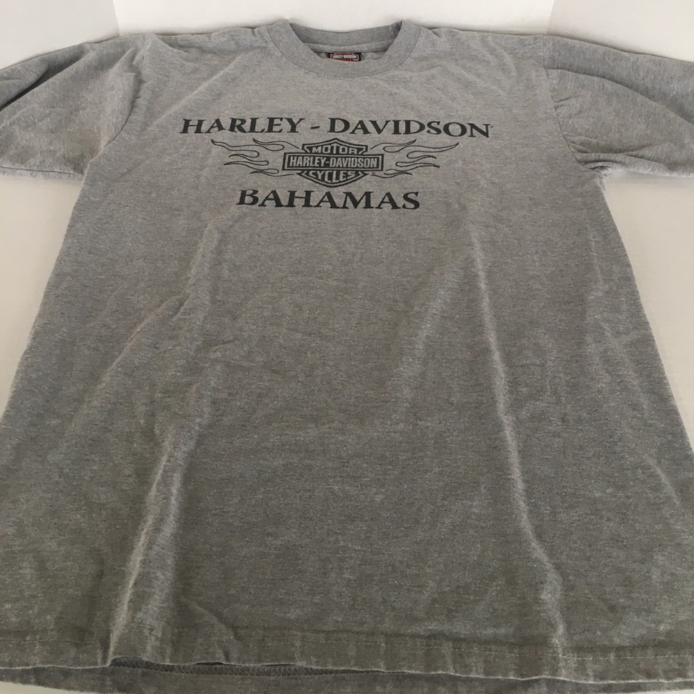 Harley Davidson Bahamas Grey T-shirt size Medium